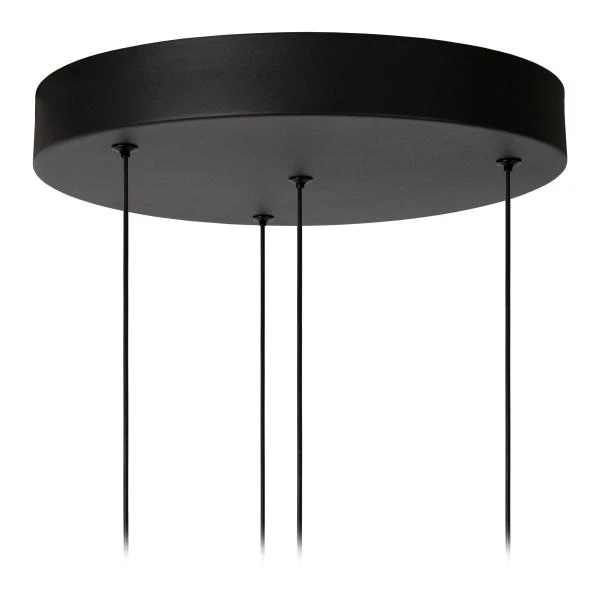 Lucide TAMINO - Pendelleuchten - Ø 36 cm - LED Dim. - 4x5,2W 3000K - Schwarz - detail 3